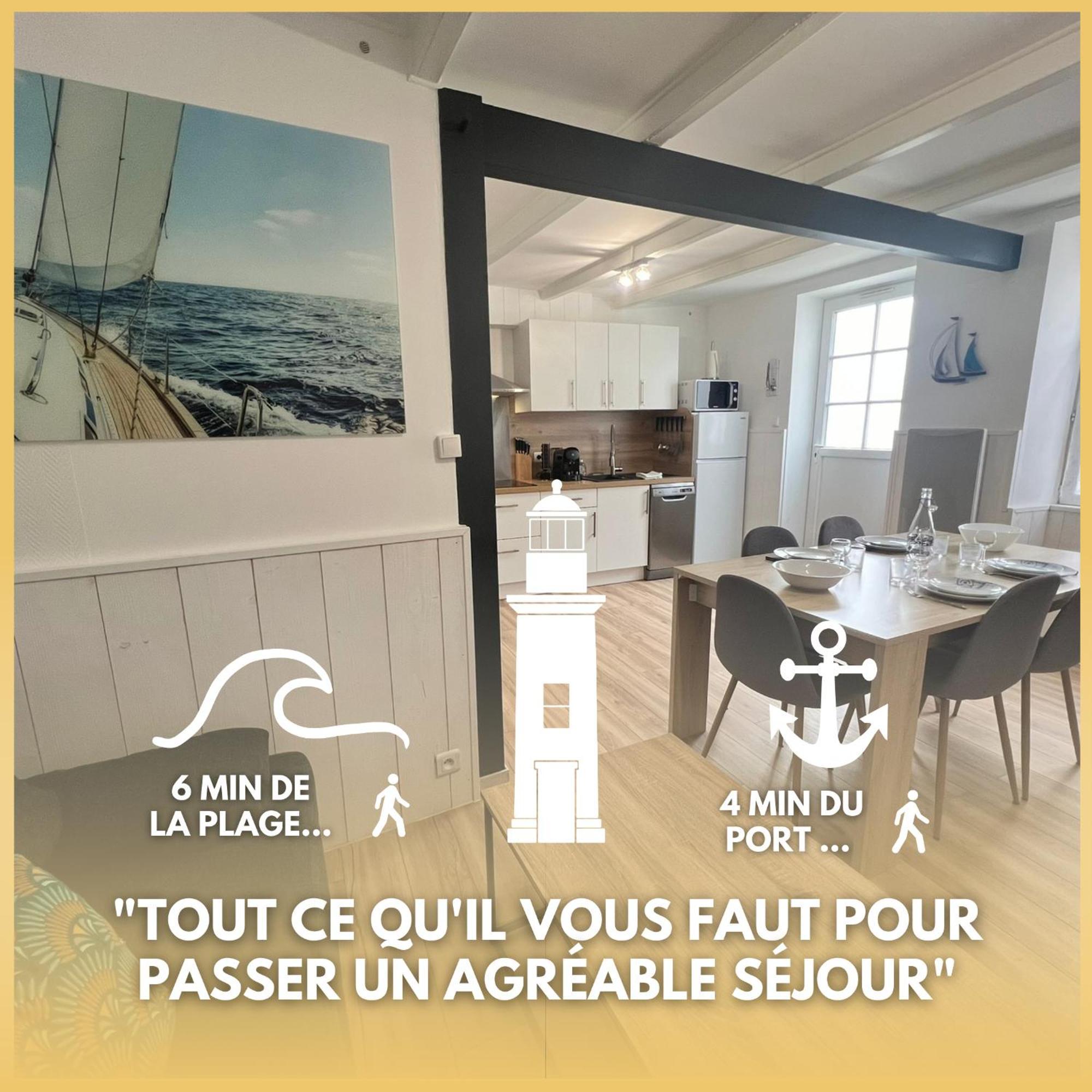 Le Phare De La Cotiniere - Proche Port Et Centre Ville 라플로트 외부 사진